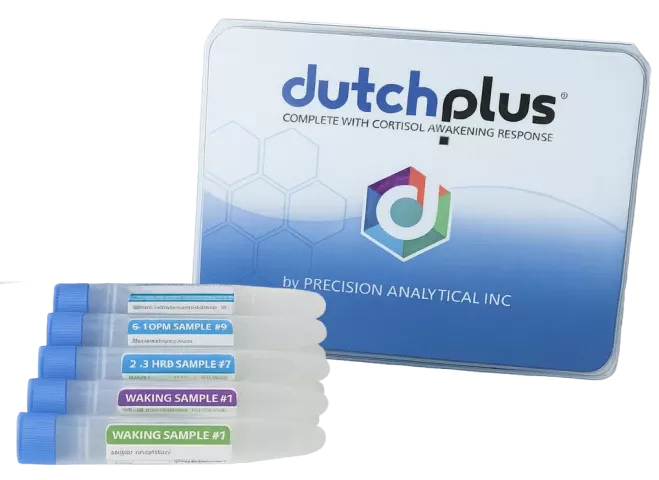 DUTCH hormone test kit with sample strips